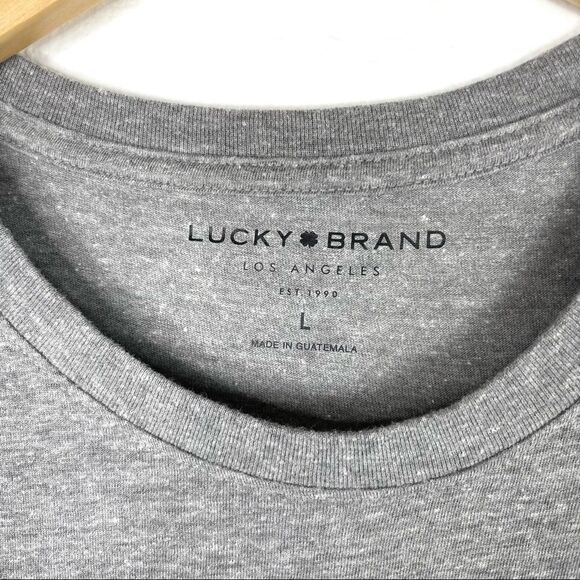 -Lucky Brand Too Tough To Die T-Shirt NWT L - Picture 3 of 6